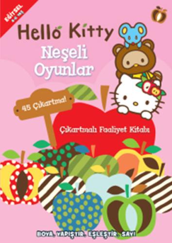 Hello Kitty - Neşeli Oyunlar Çıkartmalı Faaliyet Kitabı %10 indirimli 