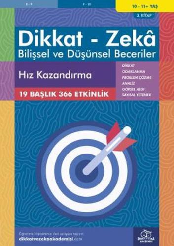 Hız Kazandırma (10 - 11 Yaş) - Dikkat Zeka %20 indirimli Alison Primro