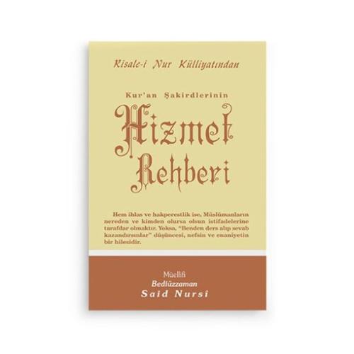 Hizmet Rehberi Cep Boy %17 indirimli Bediüzzaman Said Nursi