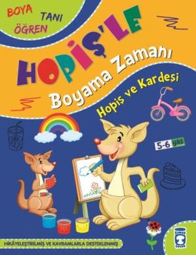 Hopiş Ve Kardeşi - Hopişle Boyama Zamanı %15 indirimli Süleyman Özkonu