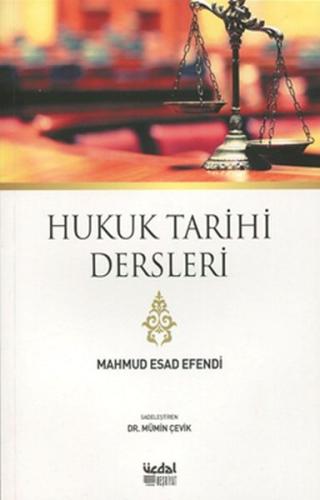 Hukuk Tarihi Dersleri %19 indirimli Mahmud Esad Efendi