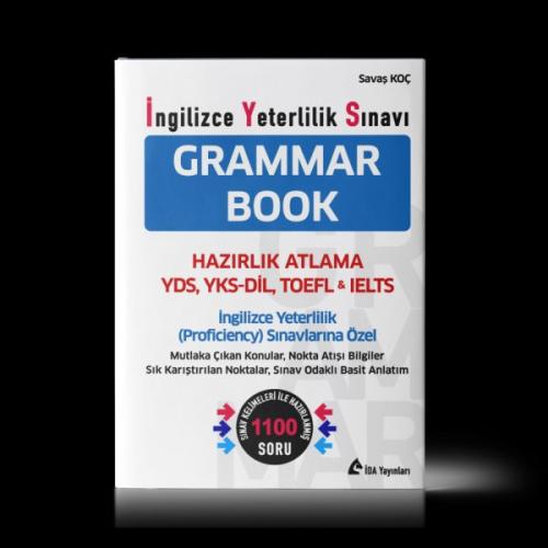 İda Yayınları İngilizce Yeterlilik Sınavı Grammar Book %5 indirimli Sa