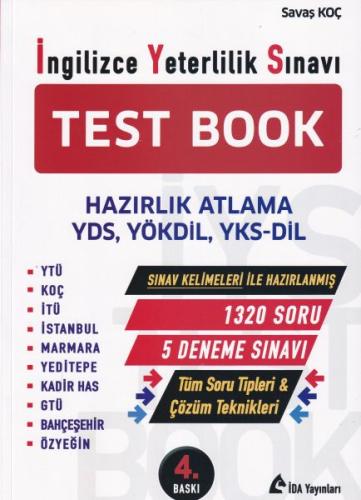 İda Yayınları İngilizce Yeterlilik Sınavı Test Book %5 indirimli Savaş