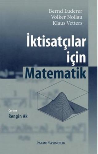 İktisatçılar İçin Matematik %20 indirimli Bernd Luderer