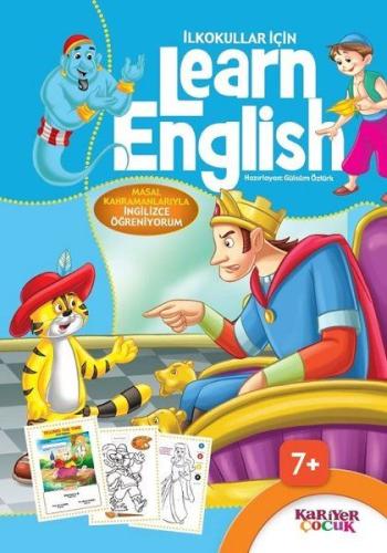 İlkokullar İçin Learn English - Mavi %18 indirimli Kolektif