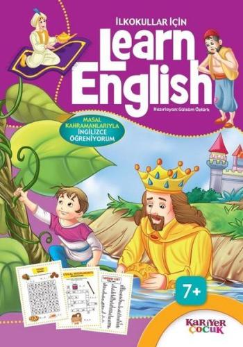 İlkokullar İçin Learn English - Mor %18 indirimli Gülsüm Öztürk