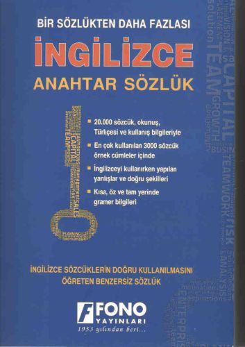 İngilizce Anahtar Sözlük %14 indirimli Birsen Çankaya - Ali Bayram