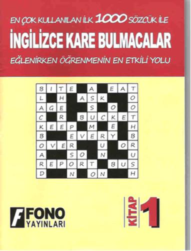 İngilizce Kare Bulmacalar 1 %14 indirimli Kolektif