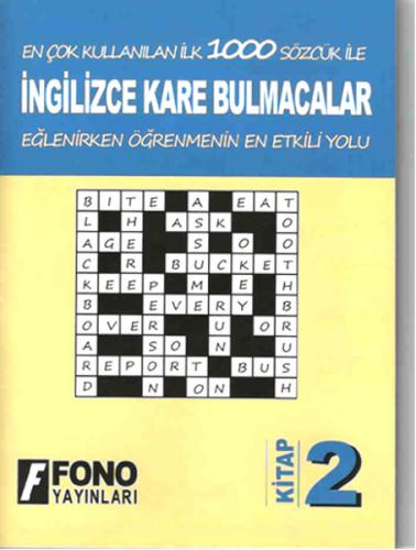 İngilizce Kare Bulmacalar 2 %14 indirimli Kolektif