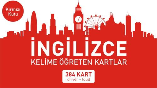 İngilizce Kelime Öğreten Kartlar (384 Kart) %14 indirimli Kolektif