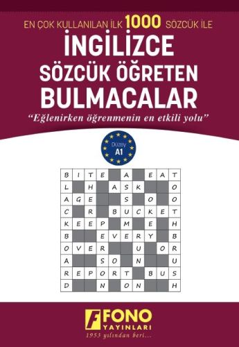 İngilizce Sözcük Öğreten Bulmacalar %14 indirimli Deniz Meriç