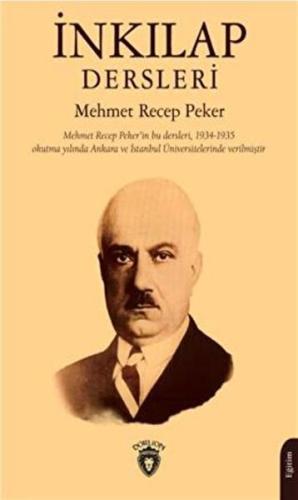 İnkılap Dersleri %25 indirimli Mehmet Recep Peker