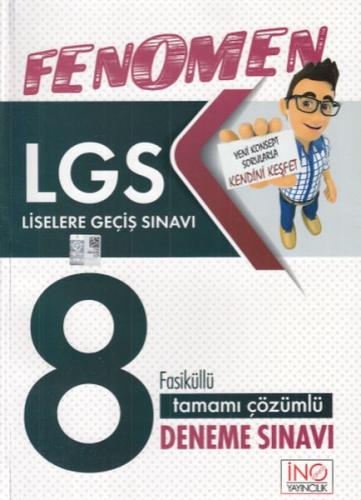 İnovasyon LGS Fenomen Tamamı Çözümlü 8 Deneme Sınavı (Yeni) Kolektif