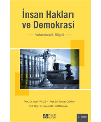 İnsan Hakları ve Demokrasi Vatandaşlık Bilgisi Doç.Dr. Tayyip Duman