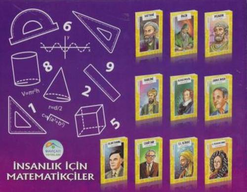 İnsanlık İçin Matematikçiler 10 Kitap Takım %35 indirimli Melisa Türko