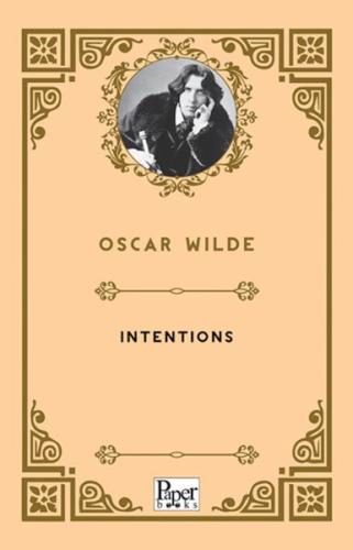 İntentions     Oscar Wilde