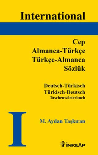 International Almanca-Türkçe - Türkçe-Almanca Cep Sözlük %15 indirimli