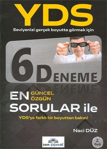 İrem Yayıncılık YDS 6 Deneme En Güncel Özgün Sorular Naci Düz