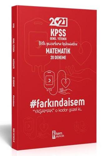 İsem 2021 Farkındaİsem KPSS Genel Yetenek Matematik 20 Deneme Kolektıf