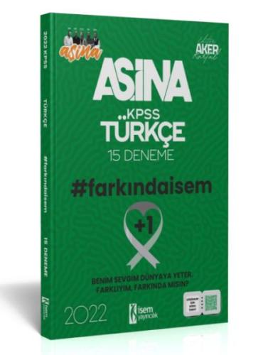 İsem Yayıncılık 2022 Aşina Farkındaİsem KPSS Türkçe 15 Deneme %25 indi