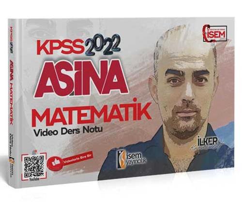 İsem Yayıncılık 2022 KPSS Aşina Matematik %25 indirimli İlker Karabulu