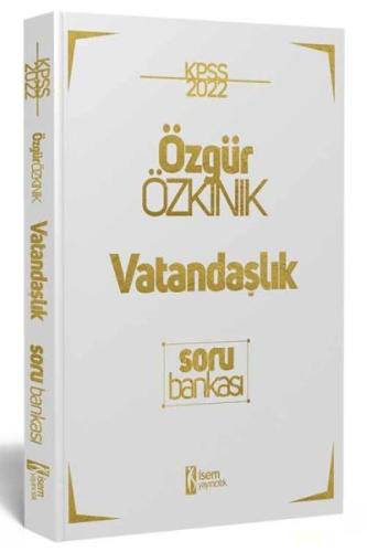 İsem Yayıncılık 2022 KPSS Vatandaşlık Soru Bankası %25 indirimli Özgür