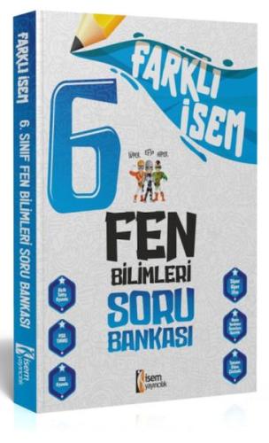 İsem Yayıncılık 2024 Farklı İsem 6.Sınıf Fen Bilimleri Soru Bankası %2