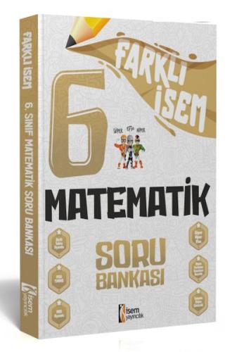 İsem Yayıncılık 2024 Farklı İsem 6.Sınıf Matematik Soru Bankası %25 in