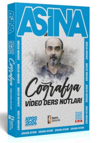 İsem Yayıncılık 2024 İsem Kpss Aşina Coğrafya Video Ders Notları %25 i