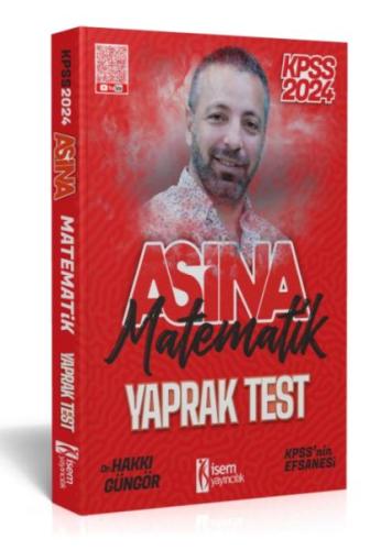 İsem Yayıncılık 2024 Kpss Aşina Matematik Çek-Kopart Yaprak Test %25 i