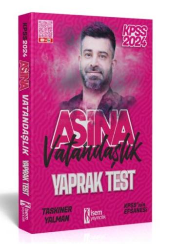 İsem Yayıncılık 2024 Kpss Aşina Vatandaşlık Çek-Kopart Yaprak Test %25