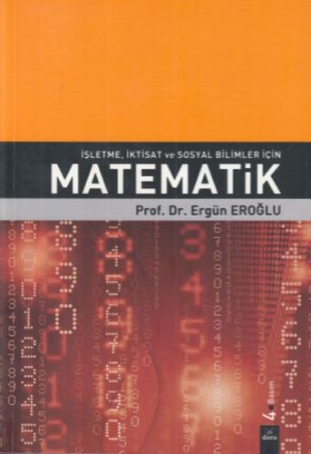 İşletme İktisat ve Sosyal Bilimler İçin Matematik Ergün Eroğlu