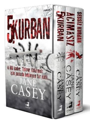 Jane Casey Maeve Kerrigan Serisi 1 - Kutulu Set %40 indirimli Jane Cas