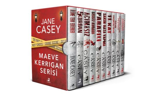 Jane Casey Maeve Kerrigan Serisi Tüm Kitaplar - Kutulu Set %40 indirim