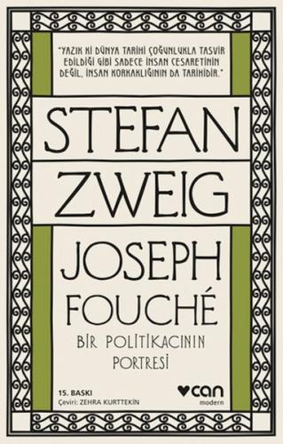 Joseph Fouche Bir Politikacının Portesi %15 indirimli Stefan Zweig