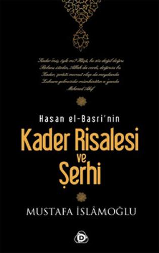 Kader Risalesi ve şerhi Hasan El-Basri %17 indirimli Mustafa İslamoğlu