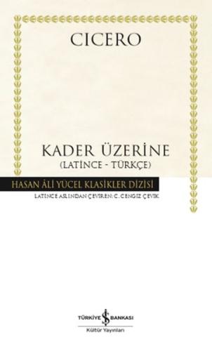 Kader Üzerine - (Latince-Türkçe) (Ciltli) %31 indirimli Cicero