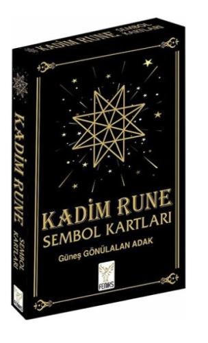 Kadim Rune Sembol Kartları / Kutulu 36 Kart %13 indirimli Güneş Gönüla