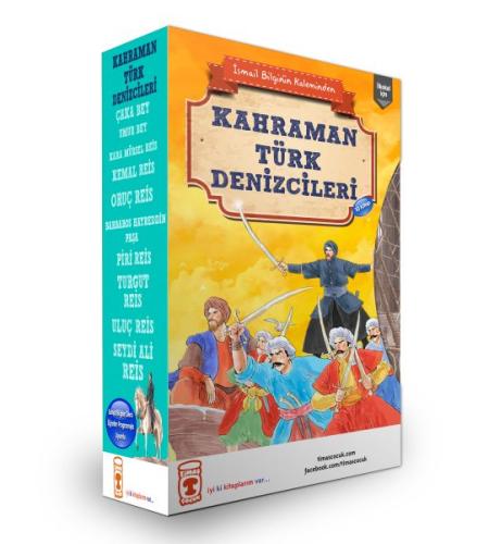 Kahraman Türk Denizciler Seti (10 Kitap) %15 indirimli İsmail Bilgin