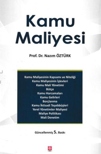 Kamu Maliyesi (Nazım Öztürk) Nazım Öztürk