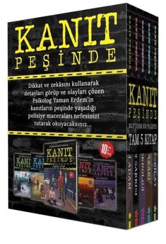 Kanıt Peşinde Set - 5 Kitap Kutulu %20 indirimli Cihangir Defterdar