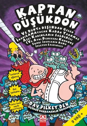 Kaptan Düşükdon Üçüncü Kahramanlık Romanı 3 %10 indirimli Dav Pilkey