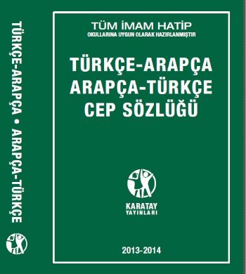 Karatay Türkçe - Arapça / Arapça - Türkçe Cep Sözlüğü %25 indirimli Ko