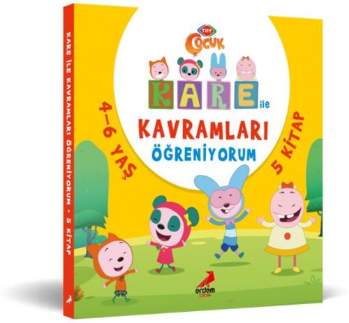 Kare ile Kavramları Öğreniyorum (5 kitap Takım) %30 indirimli Neslihan