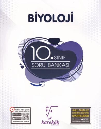 Karekök 10. Sınıf Biyoloji Soru Bankası (Yeni) %21 indirimli Görkem Du