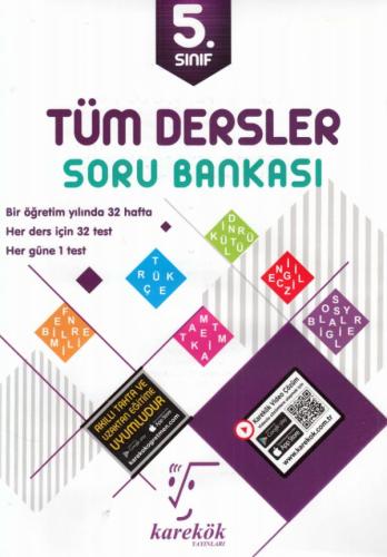 Karekök 5. Sınıf Tüm Dersler Soru Bankası %21 indirimli Kolektif