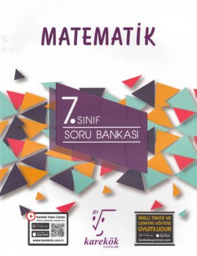 Karekök 7.Sınıf Matematik Soru Bankası (Yeni) %21 indirimli Komisyon