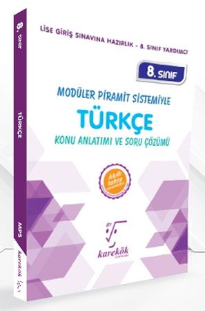 Karekök 8. Sınıf LGS Türkçe Konu Anlatımlı (Yeni) %21 indirimli Neşet 