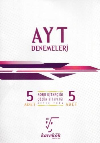 Karekök AYT 5'li Denemeleri (Yeni) %21 indirimli Kolektif