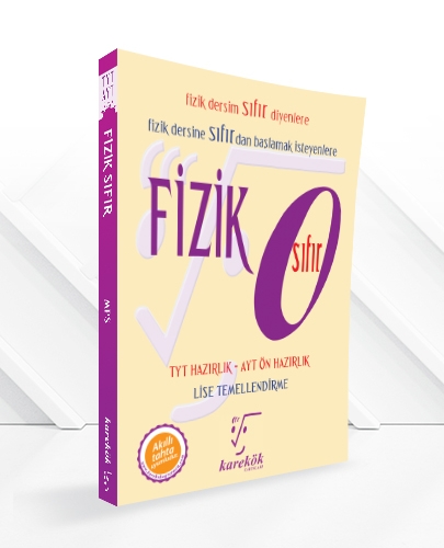 Karekök Fizik Sıfır (Yeni) %21 indirimli Metin Kurtarıcı